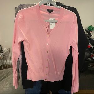 JCrew Pink Cardigan